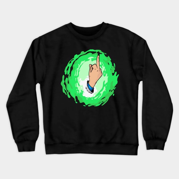 fuck you Crewneck Sweatshirt by PaperHead